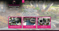 Desktop Screenshot of paradiseenvironments.com